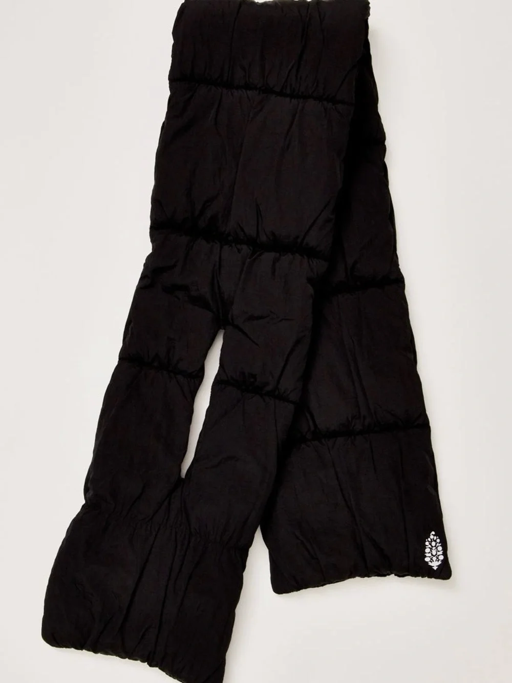 FP Movemnt - Black Quilted Puffer Scarf
